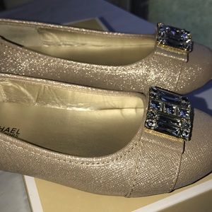 Michael Kors girls flats. Size 13